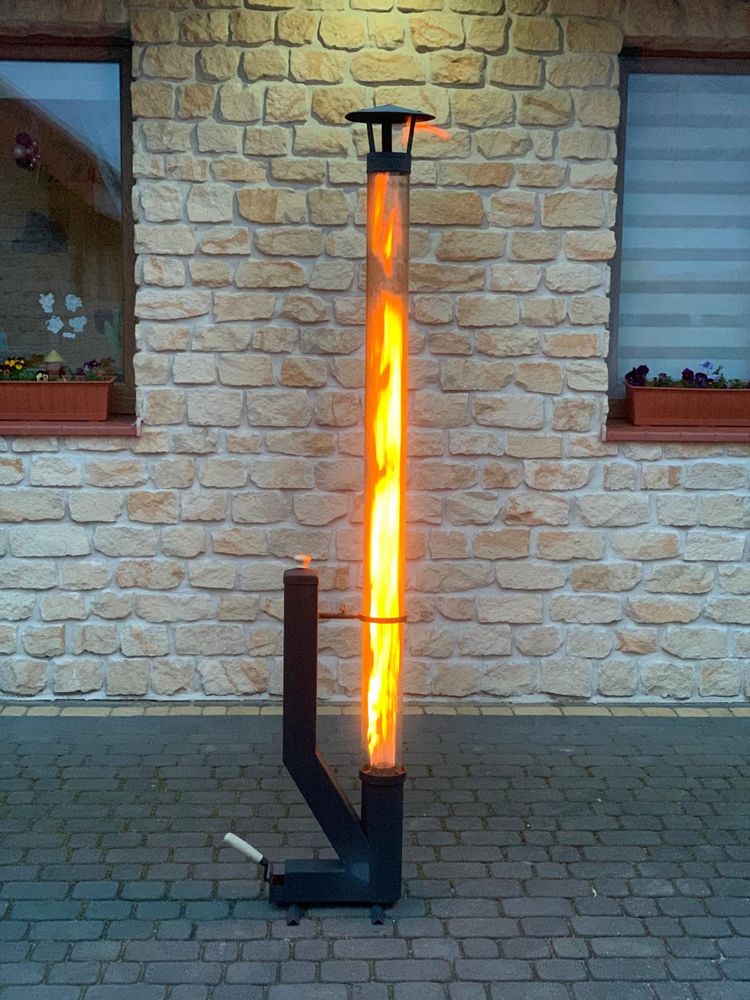 PROMOCJA!! 2w1 GRILL - OGRZEWACZ/ Parasol/ Lampa na pellet PROMOCJA!!