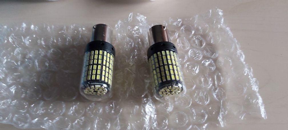 2x Żarówka P21W BA15S 144 led 4014