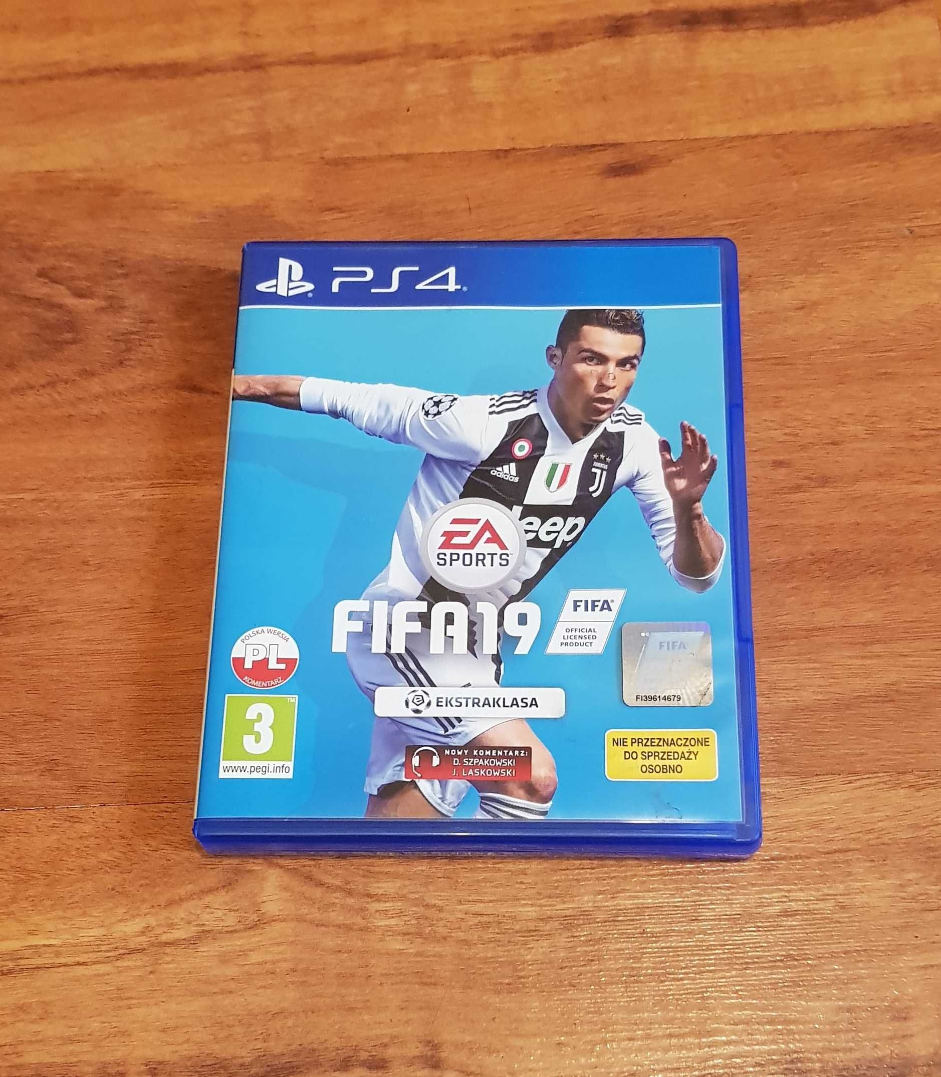 Gra na PS4 Fifa 19  PL wersja Polska