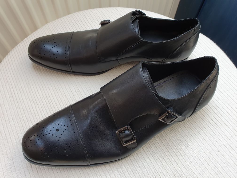 Stockholm Design Group double monk strap roz. 45