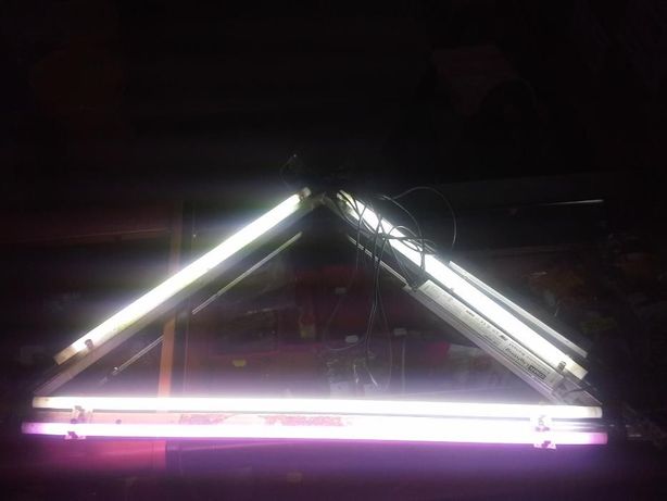 Oświetlenie akwarium 2x39w ze świetlówkami