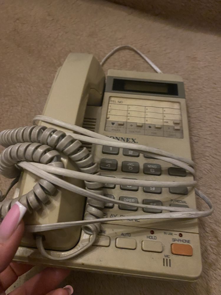 Telefon PRL - connex model BT-936 | polecam!