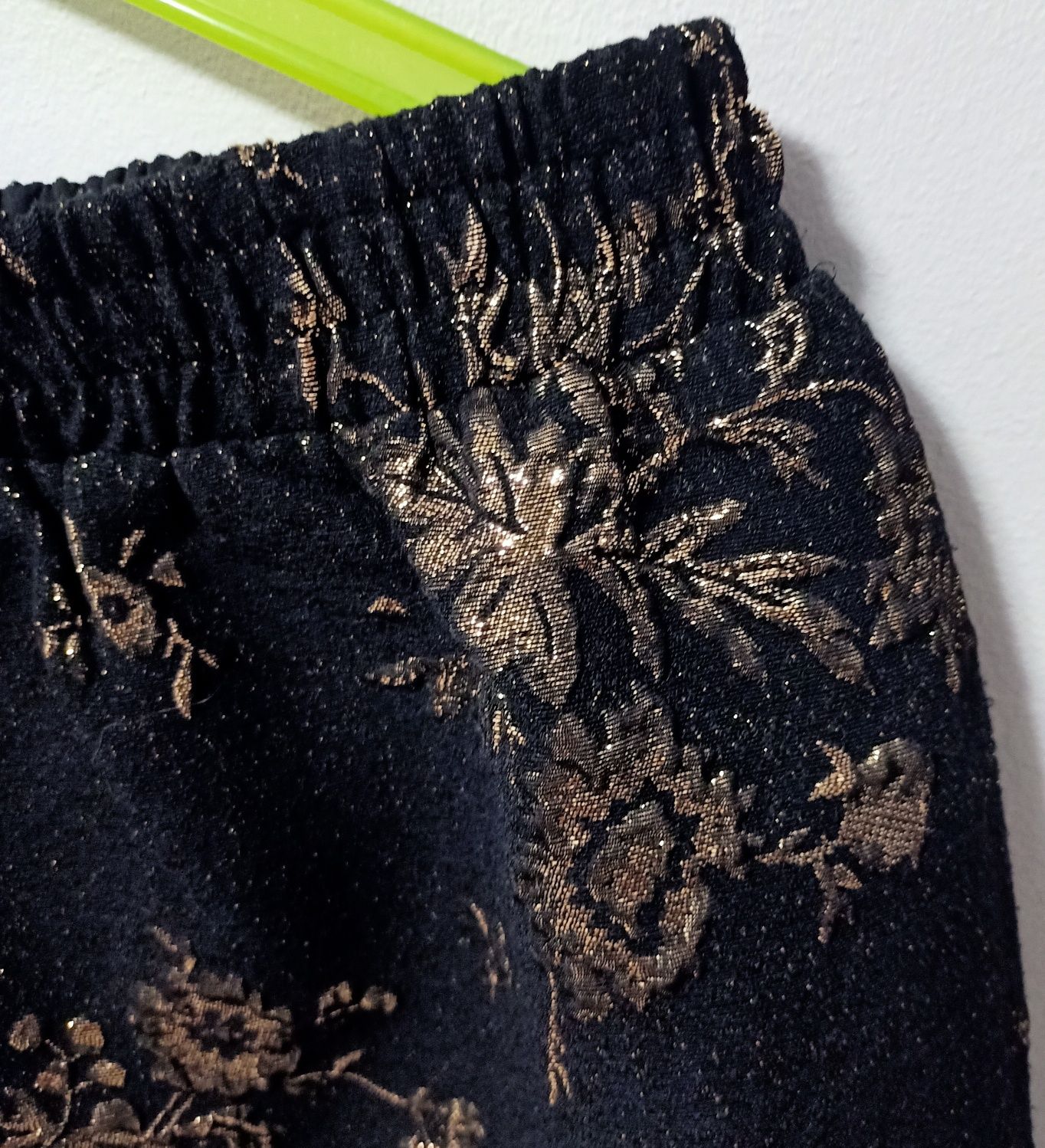 Spódnica, spódniczka na Święta czarno złota sofie schnoor girls 152