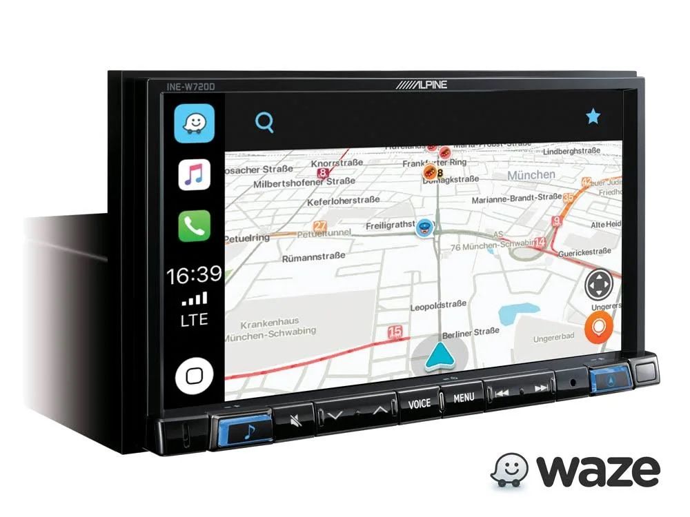 Radio Alpine INE-W720D