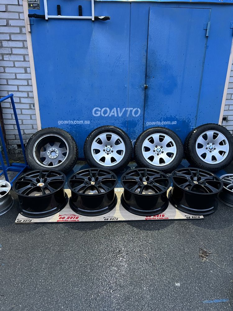 Goauto диски Porshe 5/130 r21 et59 10j dia71.6 чорний глянець