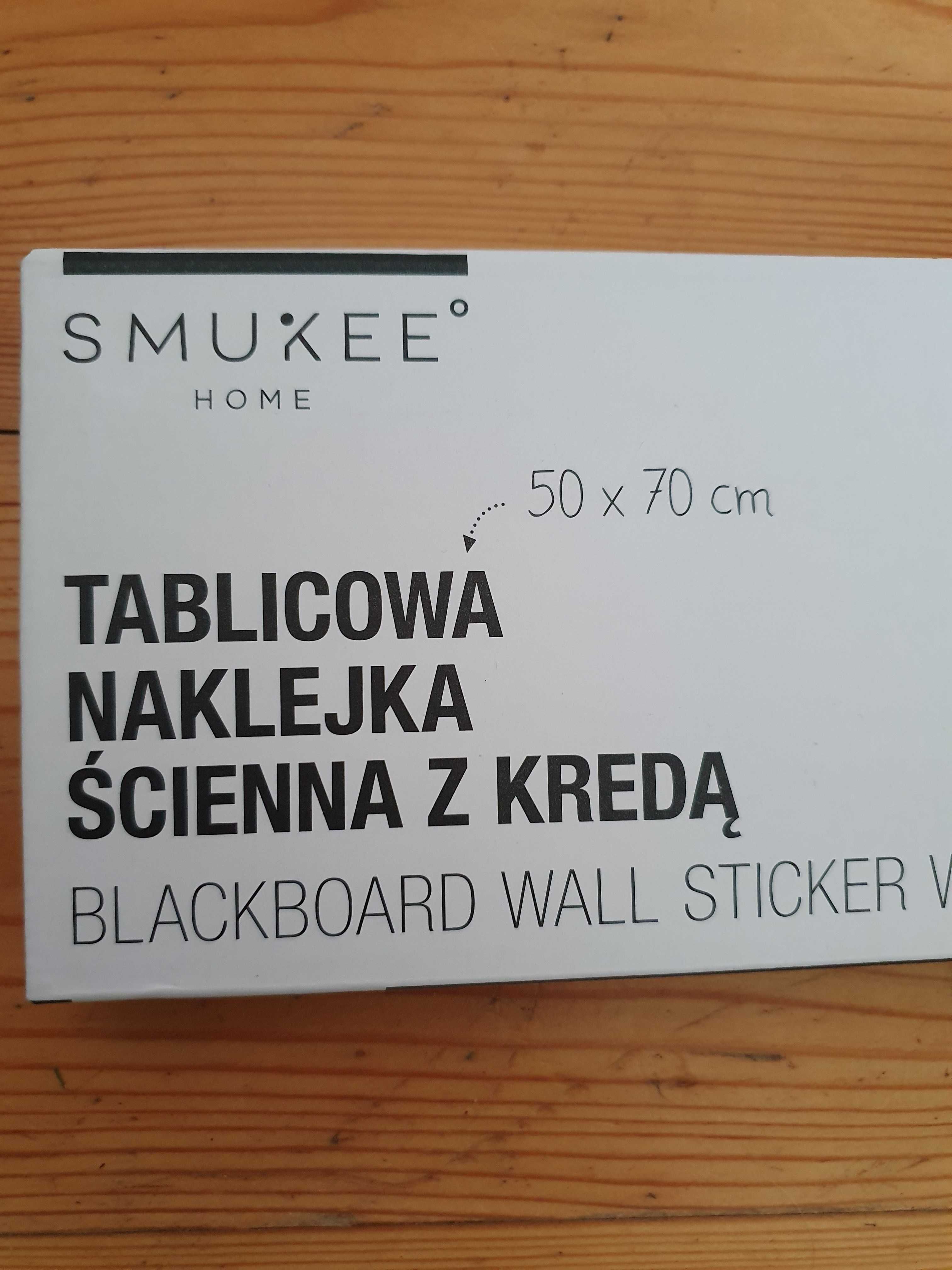 Tablicowa naklejka ścienna z kredą  NOWA