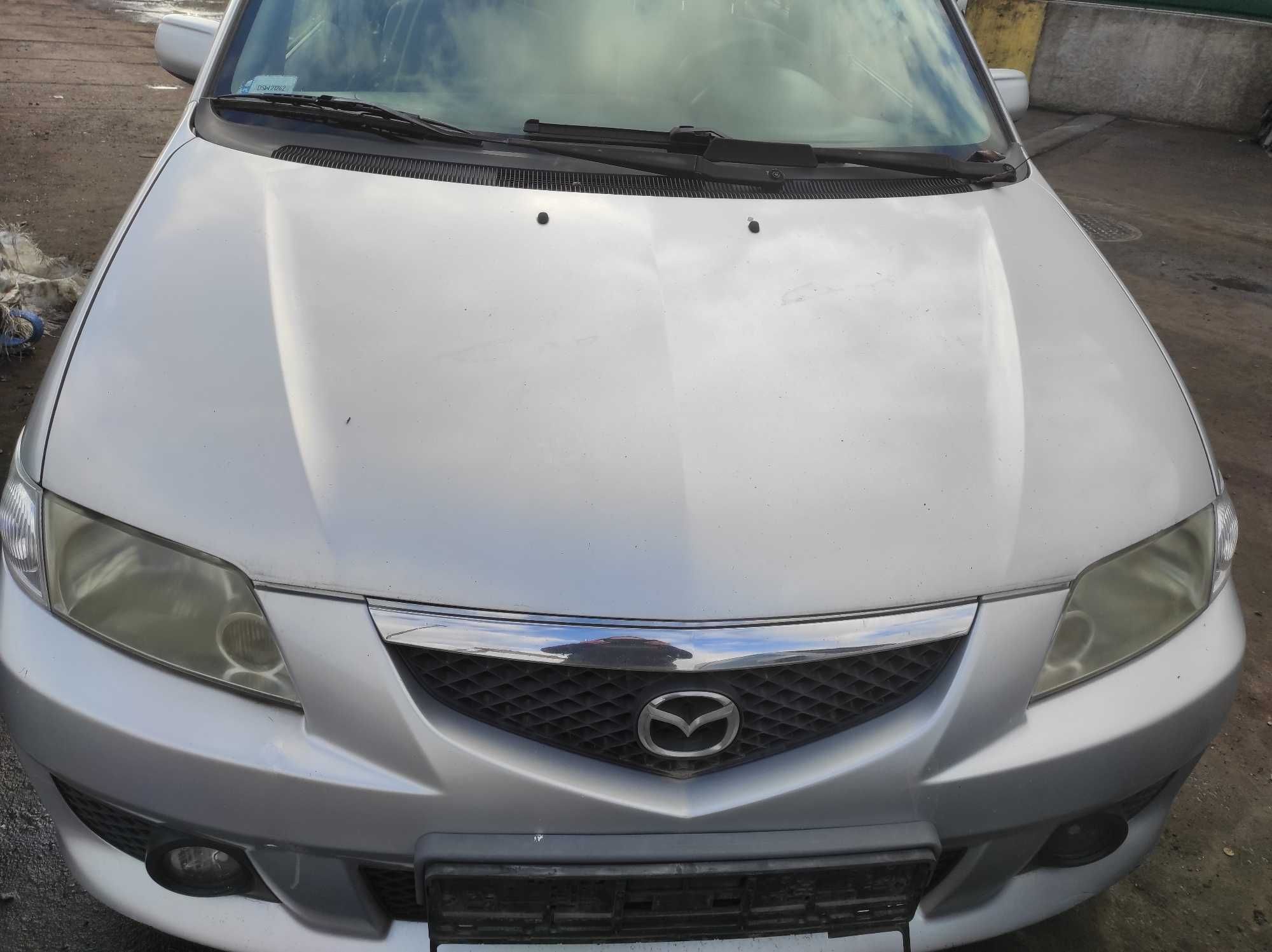 Mazda Premacy I Lift 22V maska przednia srebrna FV części/dostawa