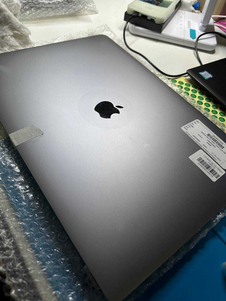 Дисплей MacBook Pro 16" (2019) Space Gray у зборі (LCD з кришкою)