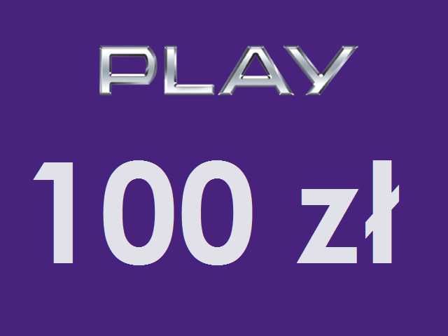 Doładowanie Play 100 PLN w cenie 50 PLN. Okazja!