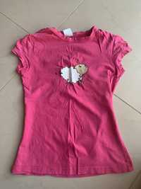 Różowa bluzeczka 134