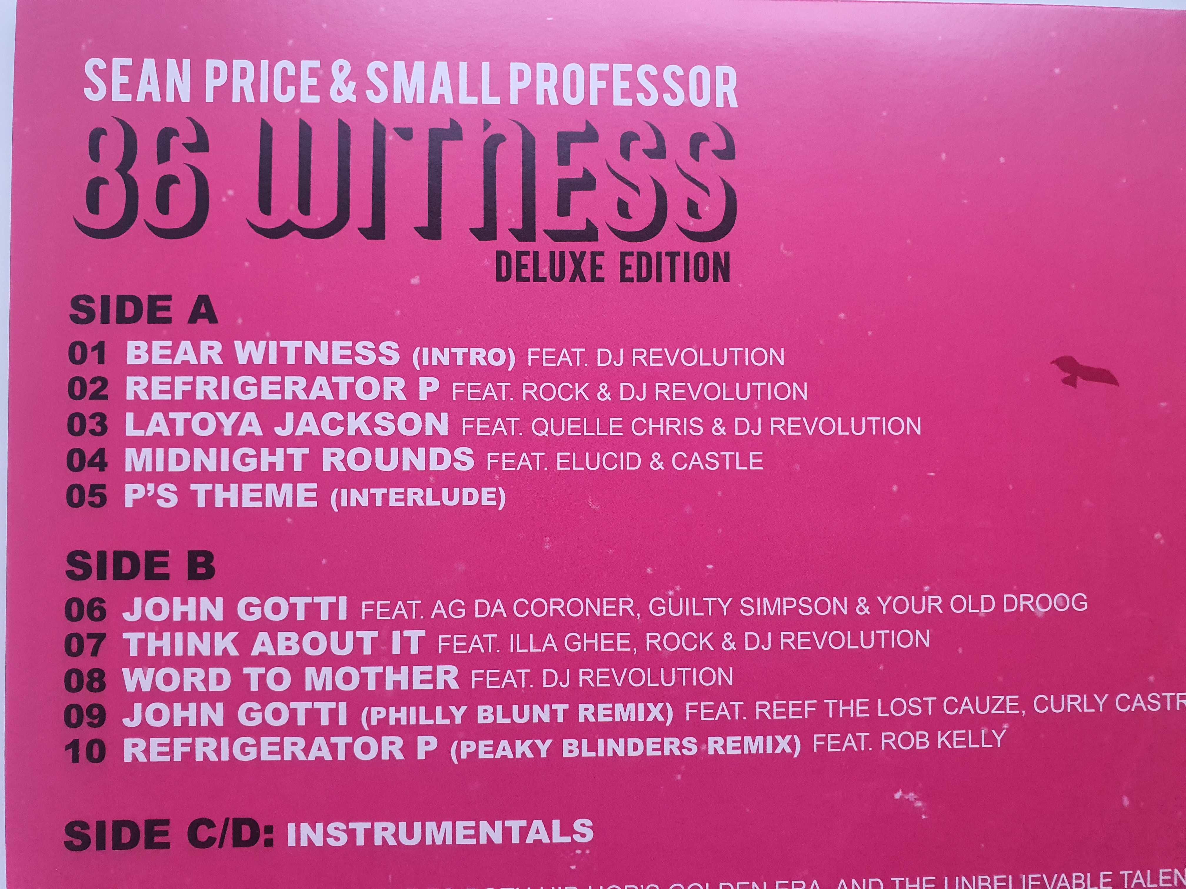 Sean Price & Small Professor - 86 Witness /Deluxe Vinyl Edition/U.S.A.
