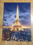 Puzzle 1000 el. Wieża Eiffla 50x70cm