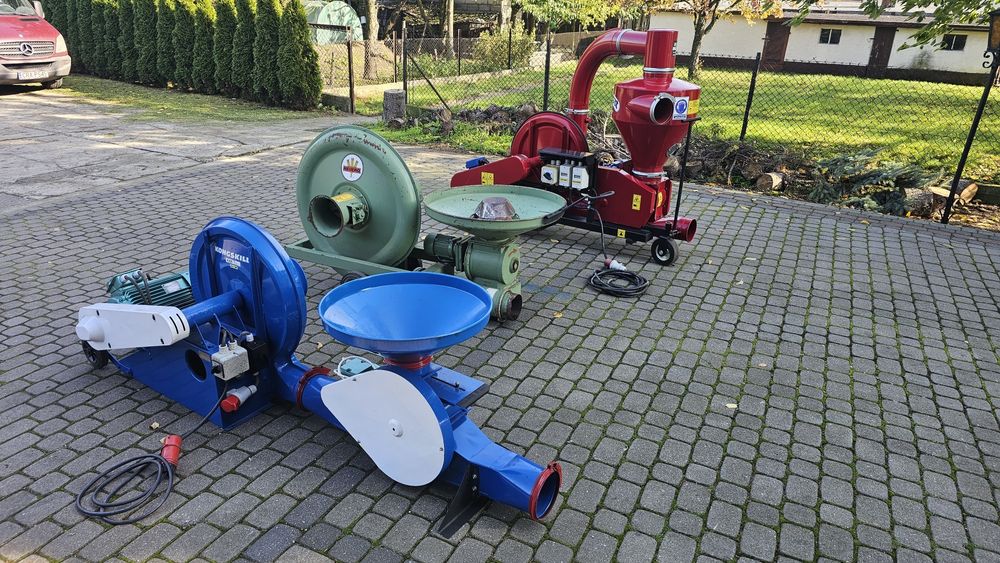 Dmuchawa do zboża 7.5kw neuero kongskilde 11 august ssąco tłocząca