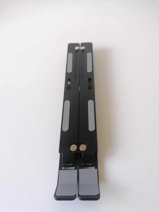 NOVO Suporte para portátil dobrável e ajustável, de alumínio.