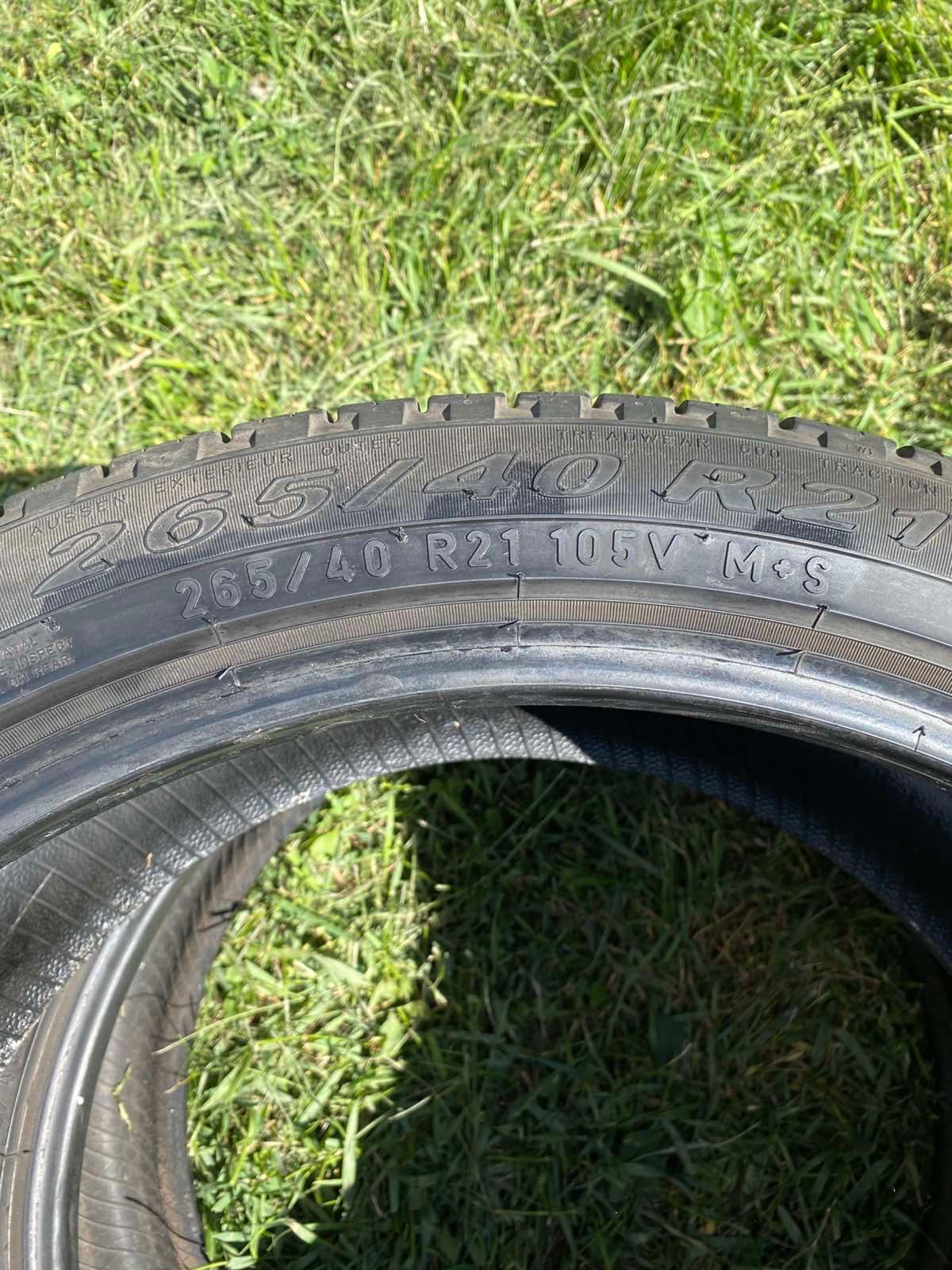 Літня резина Pirelli 265/40/21