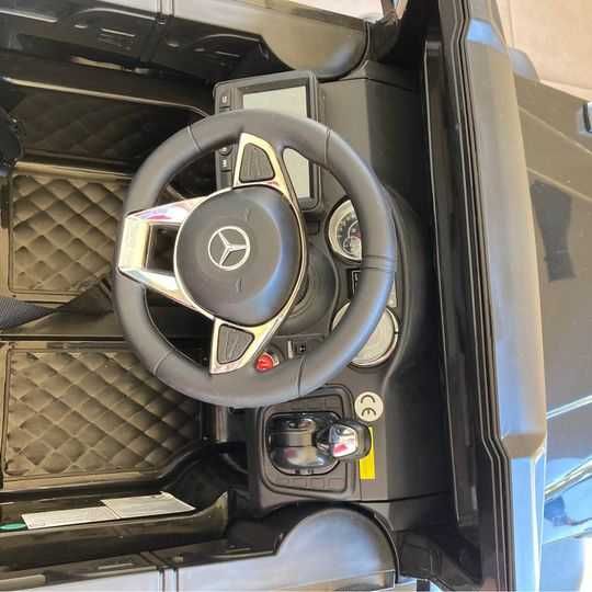 Mercedes G63 6x6 do 110 kg MP4 z Miejscem siedzącym dla osoby dorosłej