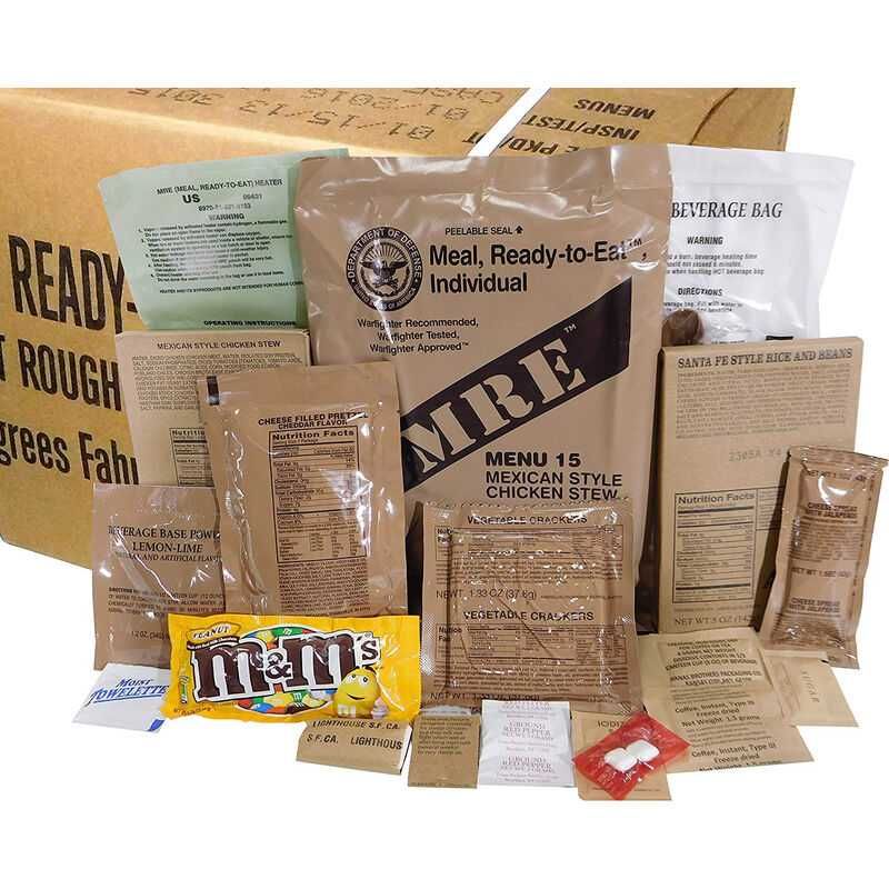 Американский военный сухой паек MRE/сухпай/ирп/meal ready to eat/usa