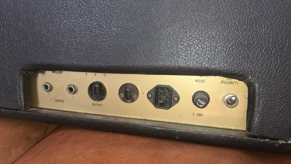 Amplificador de guitarra Marshall vintage