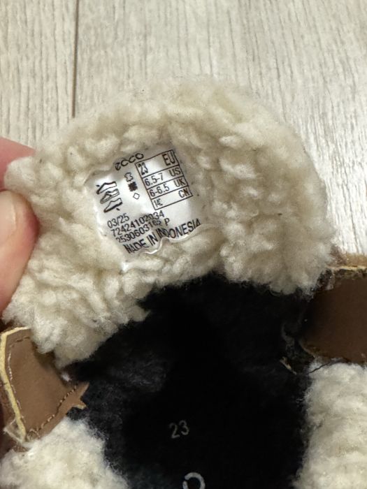 Дитячі черевики Ecco 23 розмір