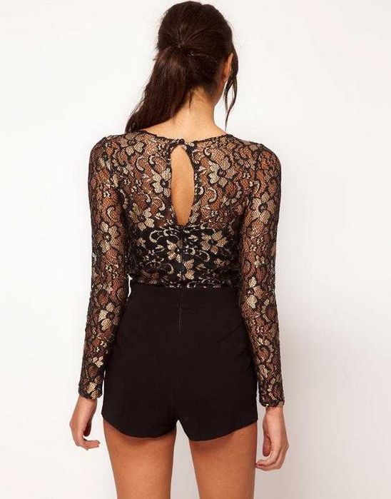Роскошный, кружевной ромпер, комбинезон от ASOS. Бренд. Англия.