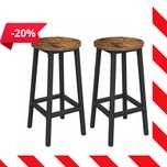 2X HOKER KRZESŁO barowe loft stołek taboret 65cm 2szt *PROMOCJA*