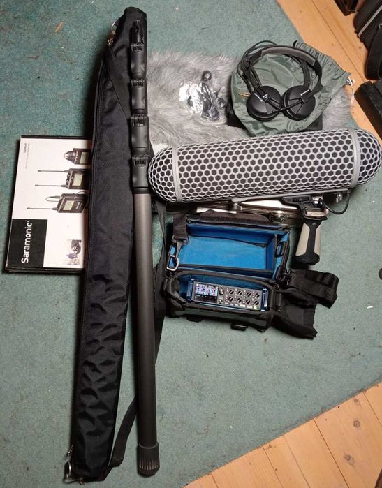 Kit audio de ENG/Video e Cinema