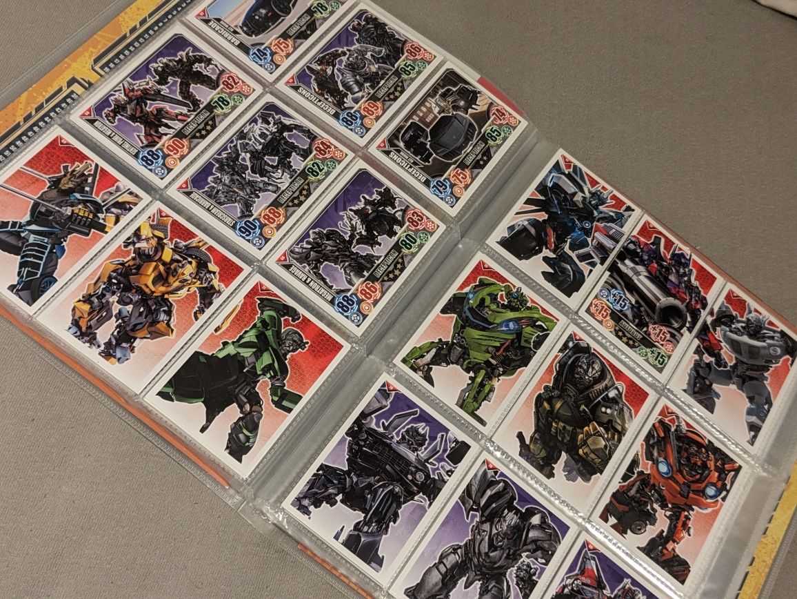 Album z kartami Transformers Topps