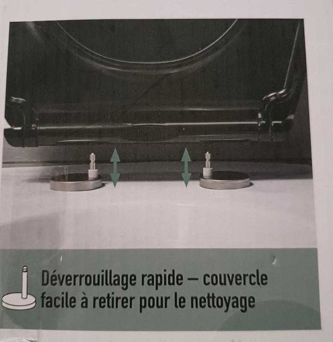 Кришка на унітаз LIVARNO Home (нюанс)