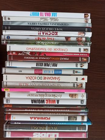Filmy DVD różne  24 sztuki nowe