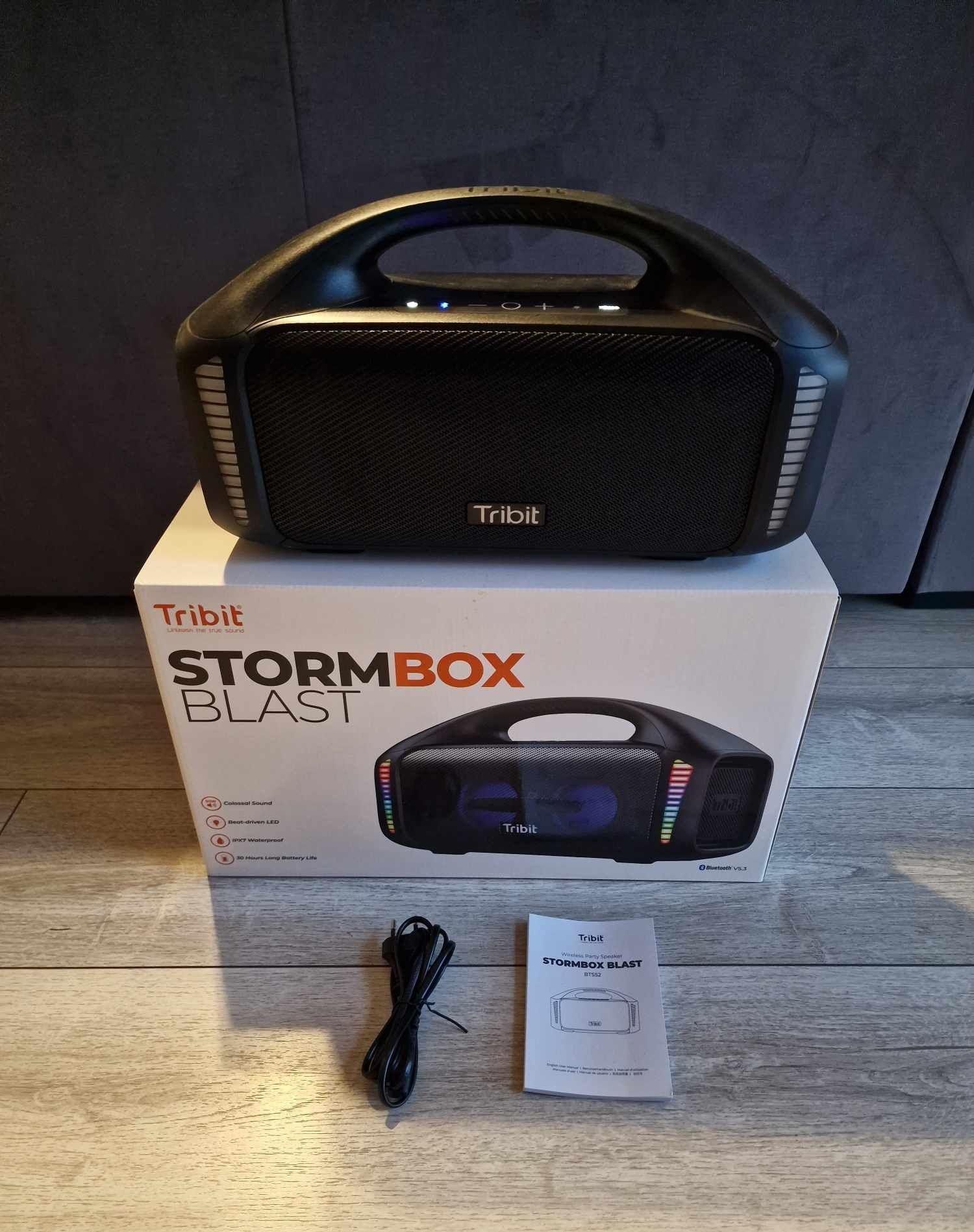Tribit Stormbox Głośnik Bezprzewodowy Bluetooth Mega Bass 30h JBL