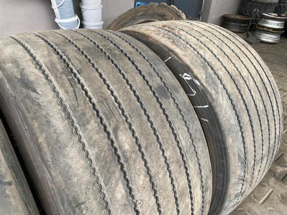 Opony ciężarowe używane naczepowe 455/40R22.5 ADVANCE GL251T / 5-6mm