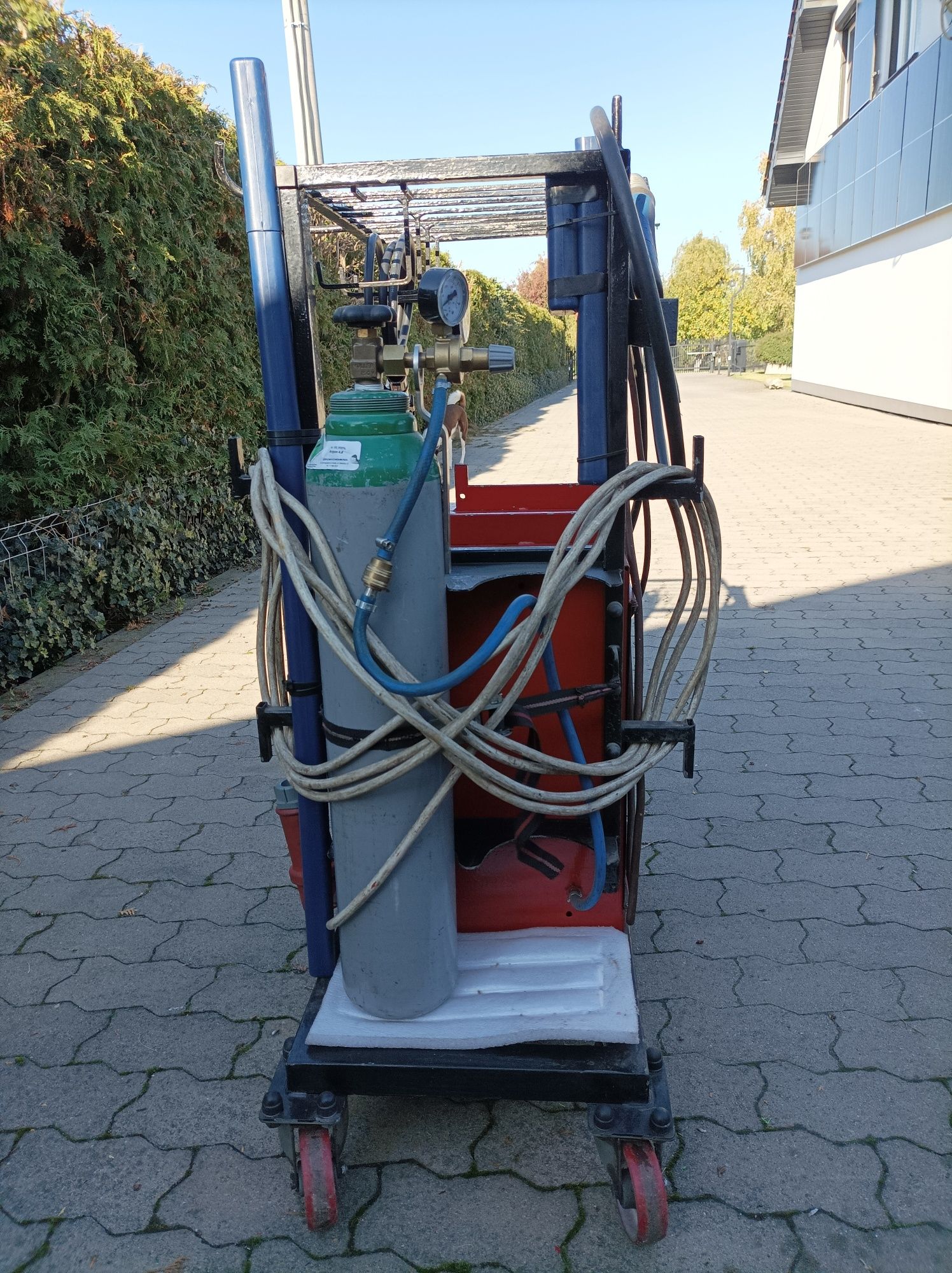 Spawarka mag/mig mma AutoSpaw 200A wózek półautomat spawalniczy tig