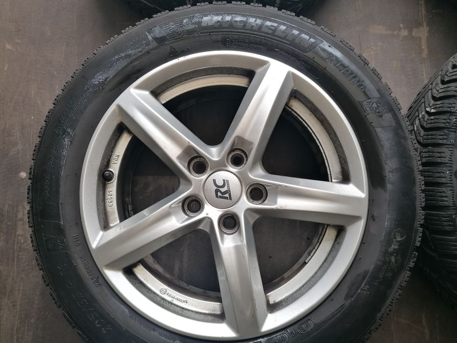 Диски в зборі R16 5x108 ET50 205 55 16 все сезонная Michelin