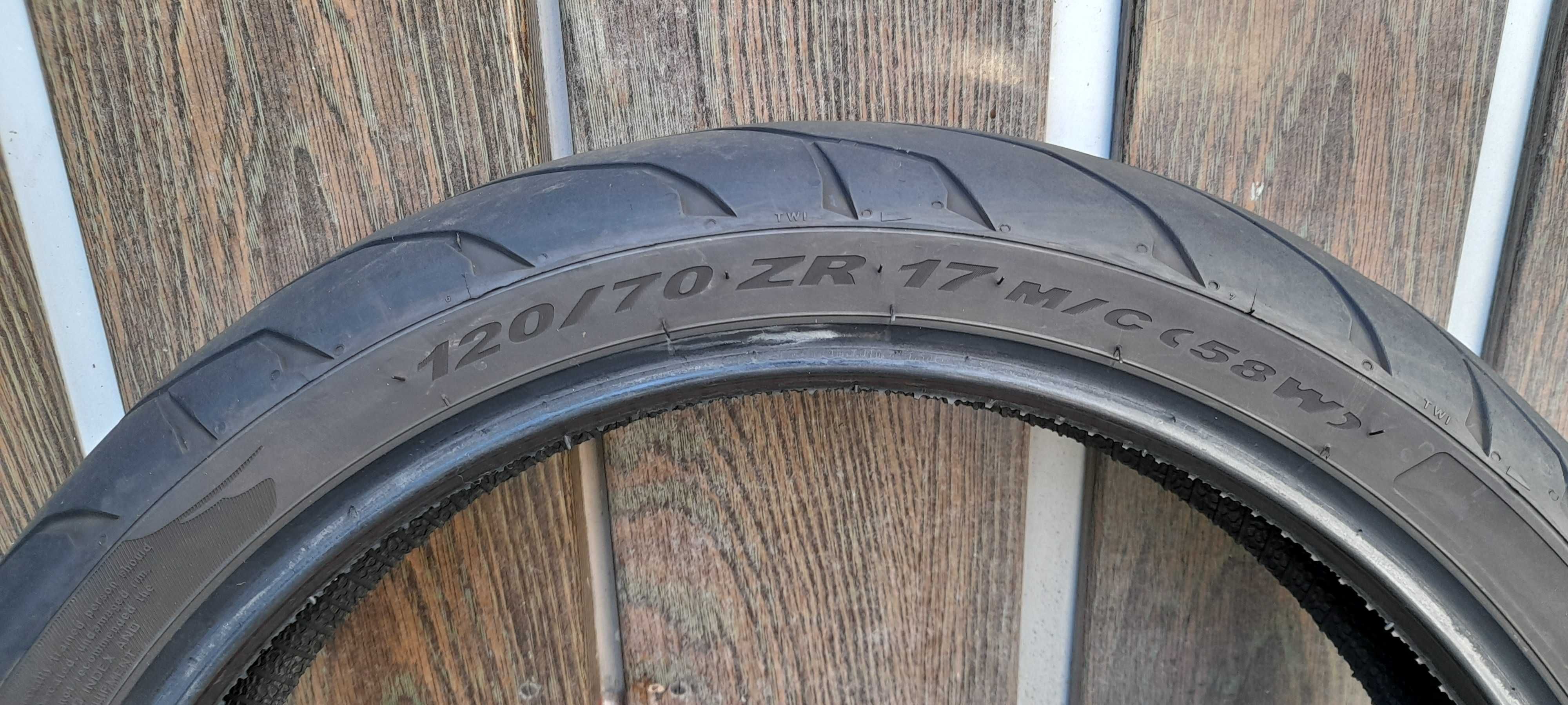 Opona do motoru Pirelli  120/70 ZR17  M/C 59W