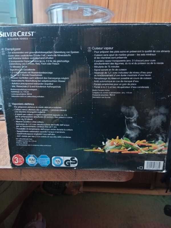 Parowar SilverCrest