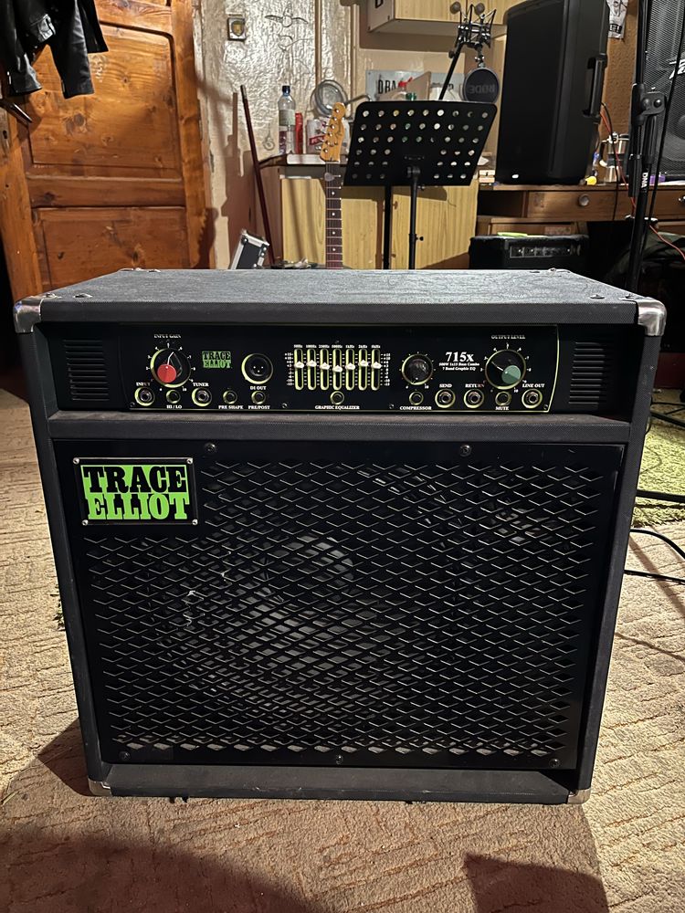 Trace Elliot 715x Combo Basowe 500w, stan BDB