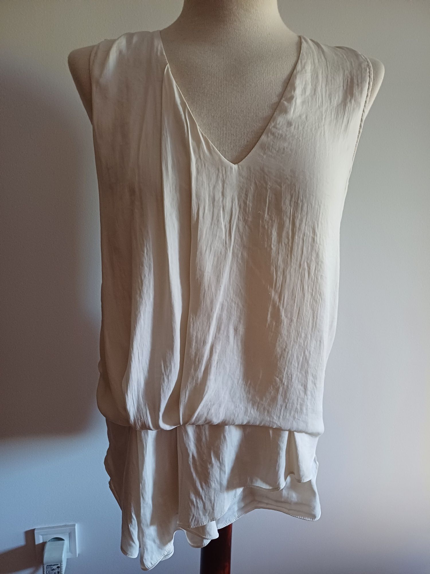Blusa branco pérola