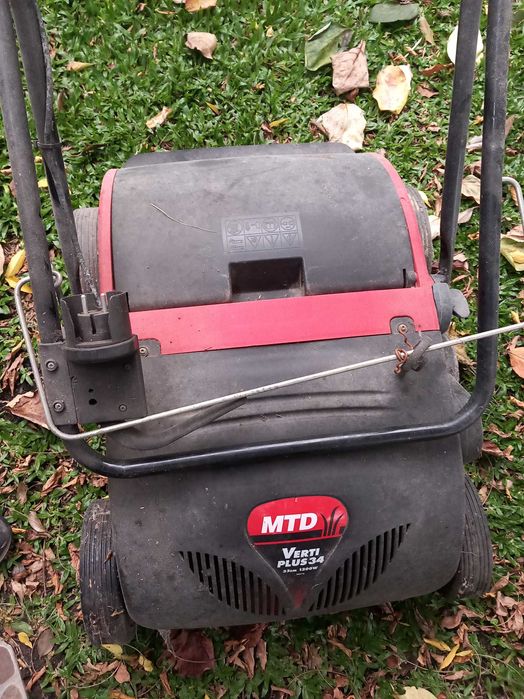 Escarificador elétrico relva