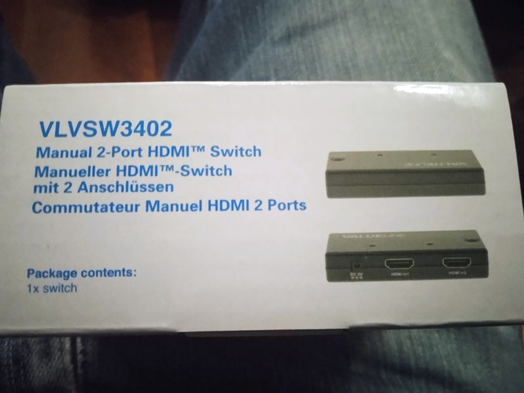 Switch 2 portas Hdmi - ValueLine