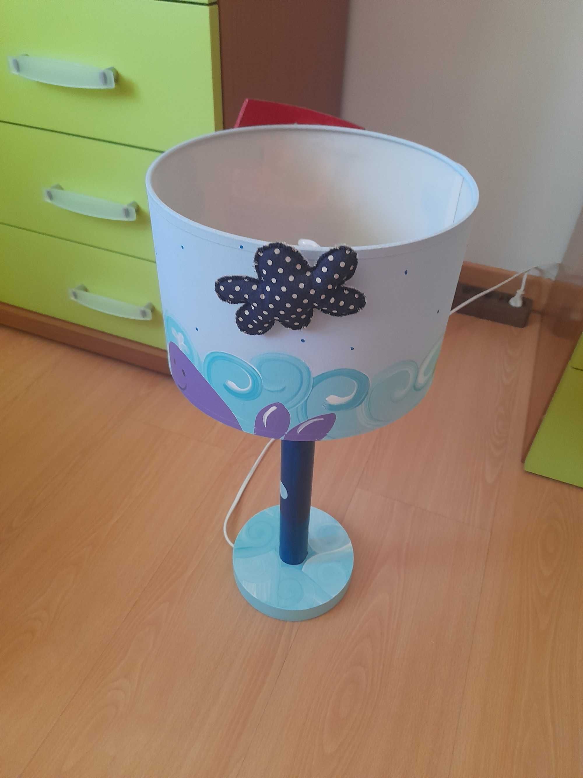 Conjunto candeeiros e molduras tema mar