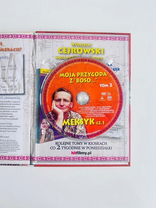 Wojciech Cejrowski Boso przez Świat „Meksyk” płyta DVD książka