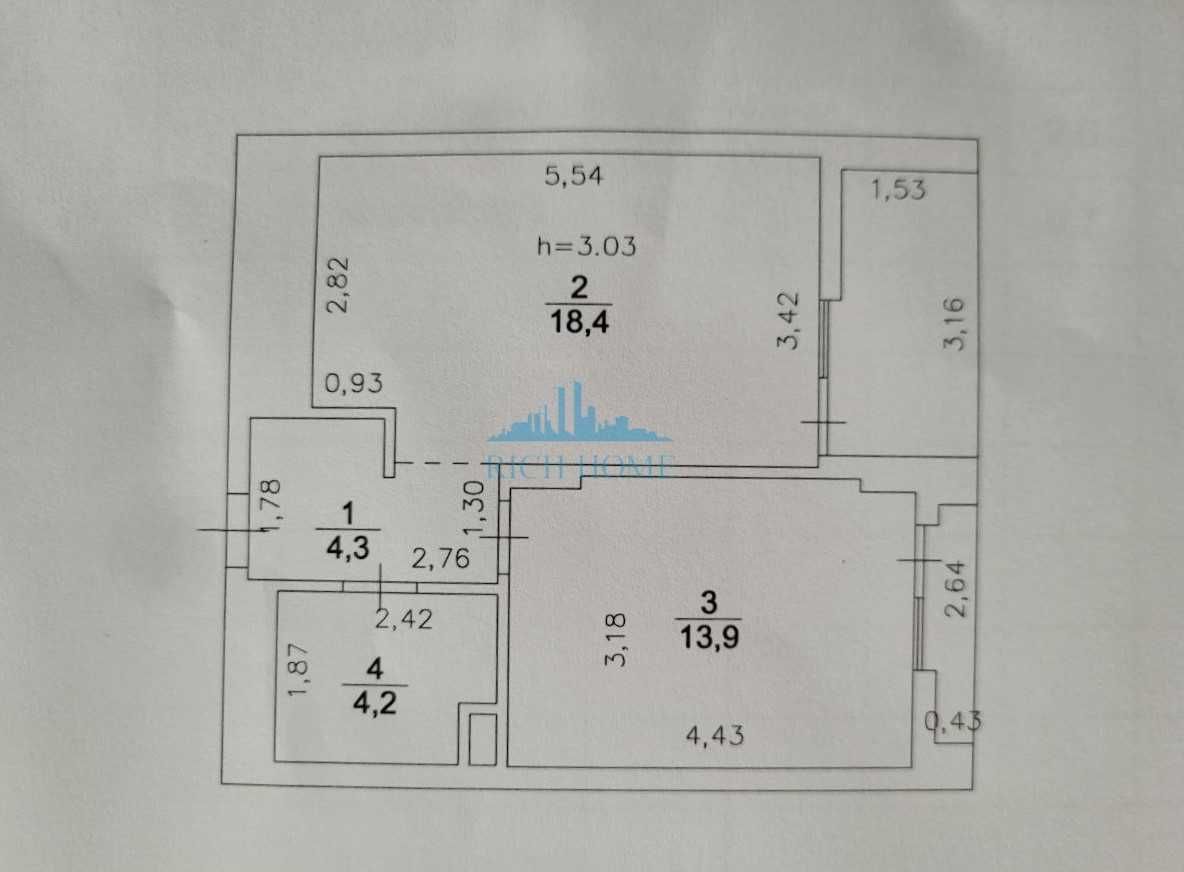 ЖК UNIT.Home бізнес-класу, зданий будинок, продаж 1к квартири, Є-оселя