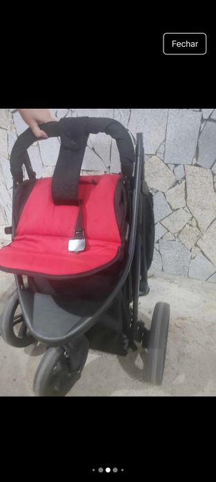 Carrinho 3 em 1 hauck rapid 3 plus trio set