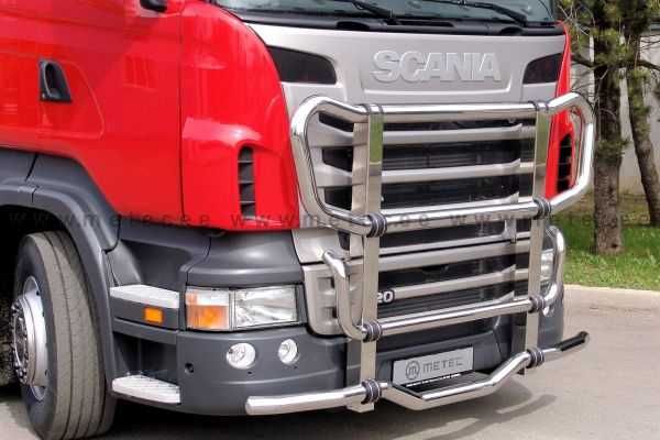 Kangur orurowanie przednie Bullbar Scania R P G 2009+ Metec NOWY