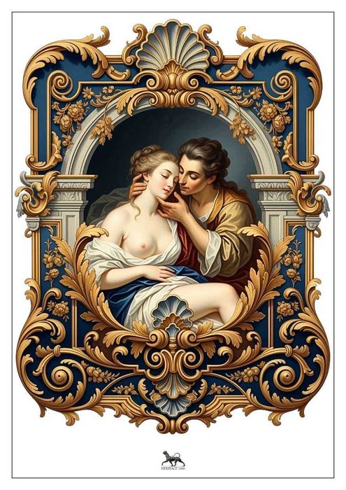 Architektura i Ornamentyka, XVIII wieczne wzornictwo, wielkość A3