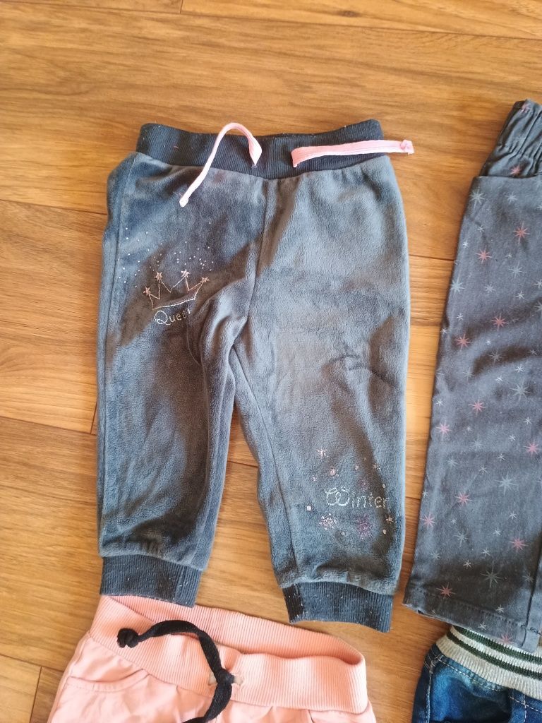 8 par spodni dla dziewczynki 86