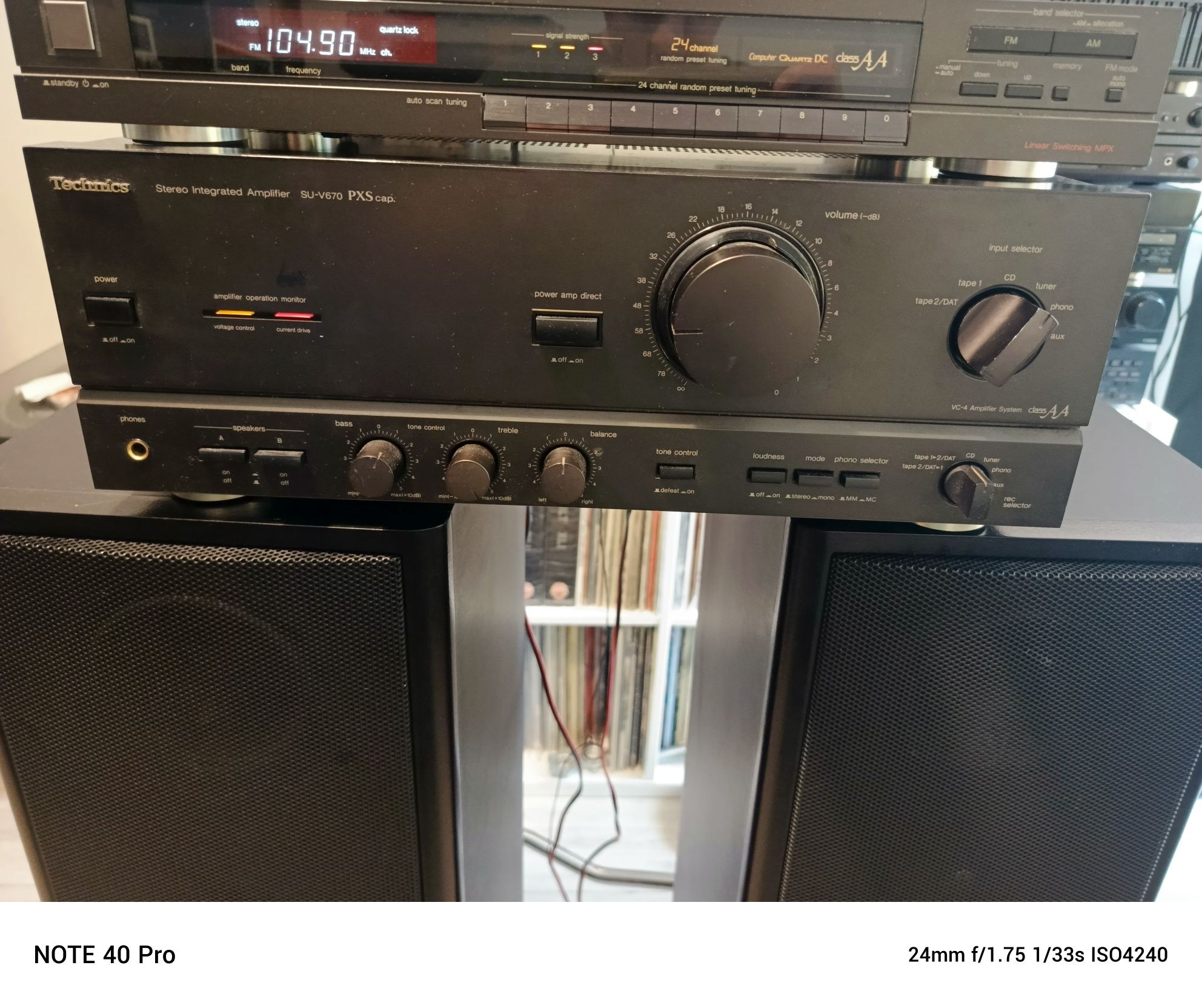 Technics wzmacniacz.