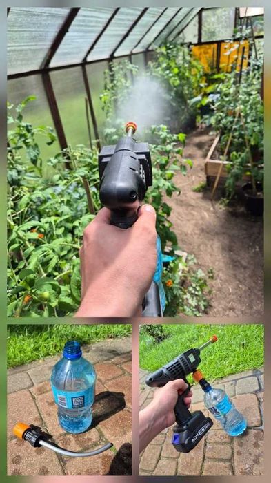 Myjka ciśnieniowa 2 baterie gotowy zestaw do mycia KD663