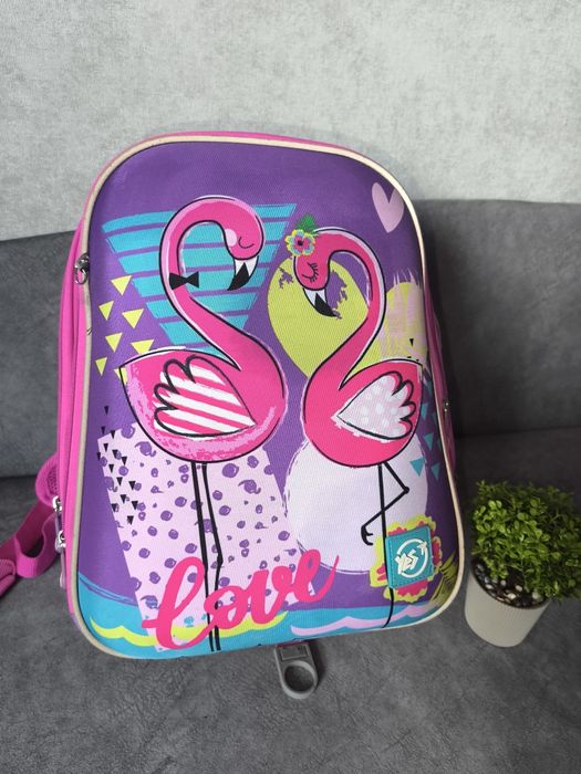 Яскравий крутий рюкзак шкільний каркасний YES