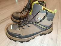 Buty trekkingowe Quechua, zimowe, rozmiar 35, używane stan bardzo dobr